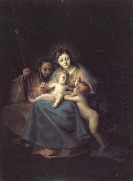 Francisco de goya y Lucientes The Holy Family France oil painting art